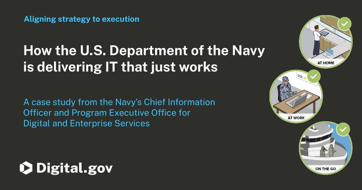 How the U.S. Department of the Navy is delivering IT that just works